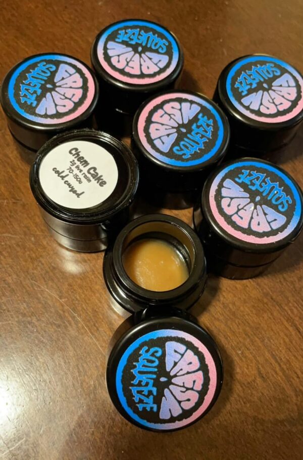 Fresh squeeze rosin